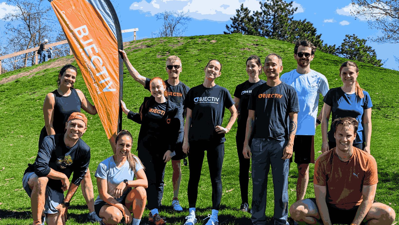 Entraînement cardio au parc Jarry